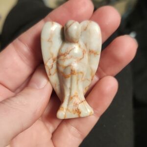 Red Vein Jasper Angel